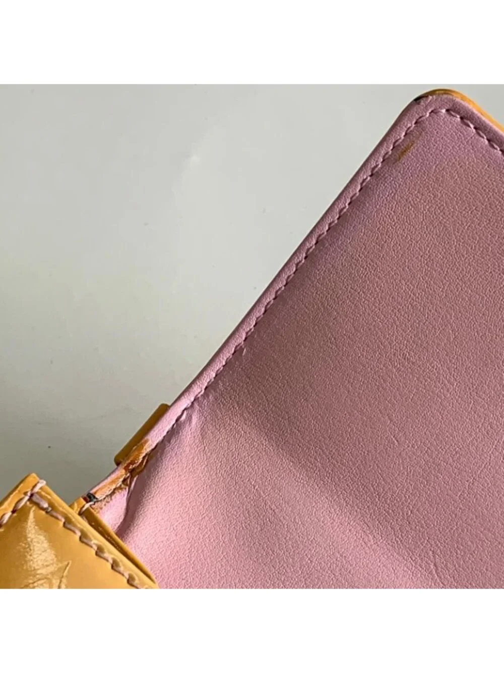 Louis Vuitton Monogram Vernis Spring Street Tote Yellow Delivery As